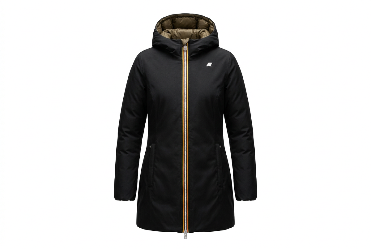 K-Way Denise St Thermo Double Woman – vista frontale senza gruccia