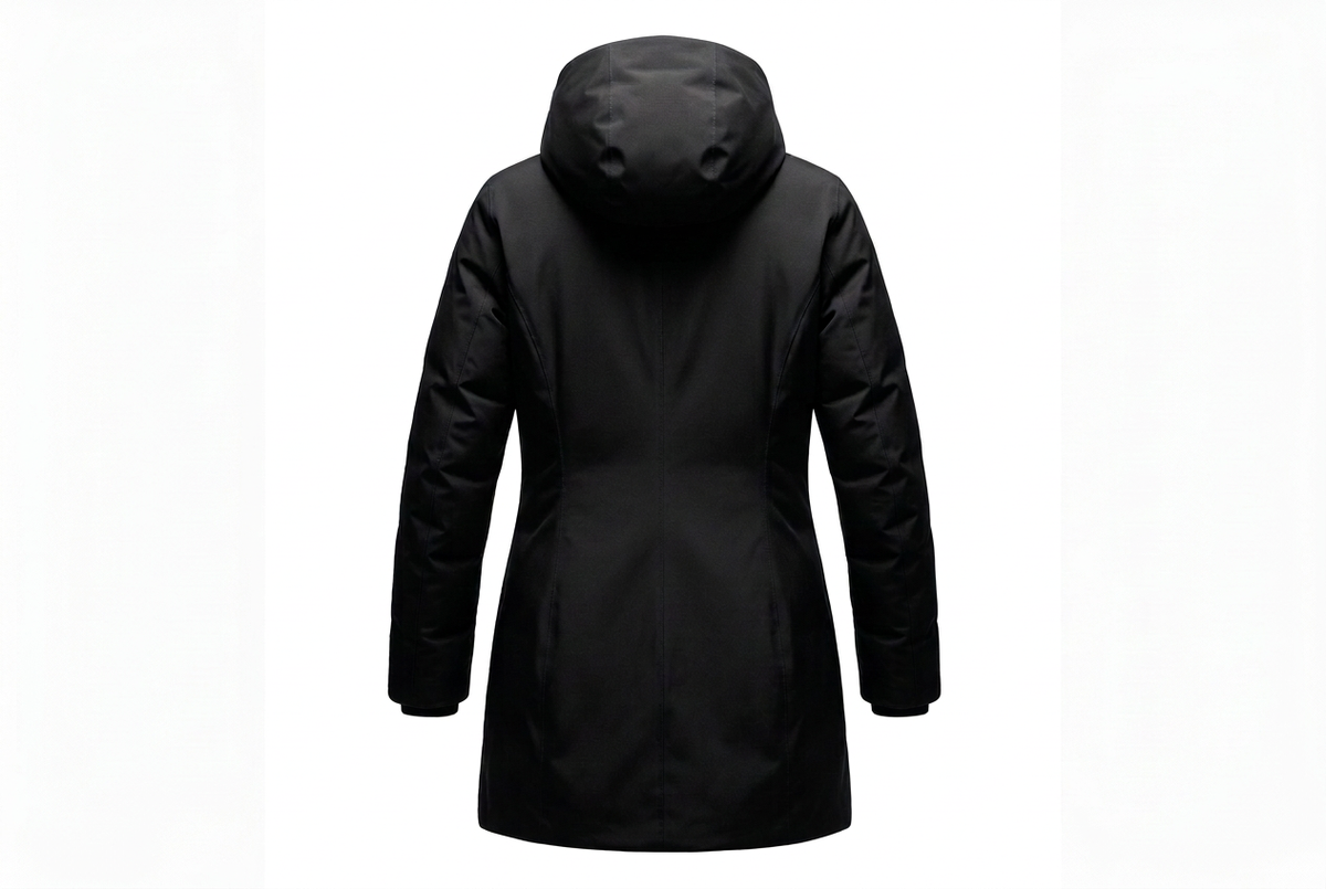 K-Way Denise St Thermo Double Woman – vista posteriore nera senza logo