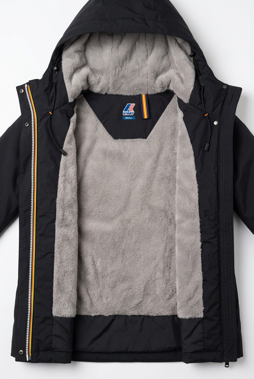 K-Way Lil Twill – Interno fodera beaver