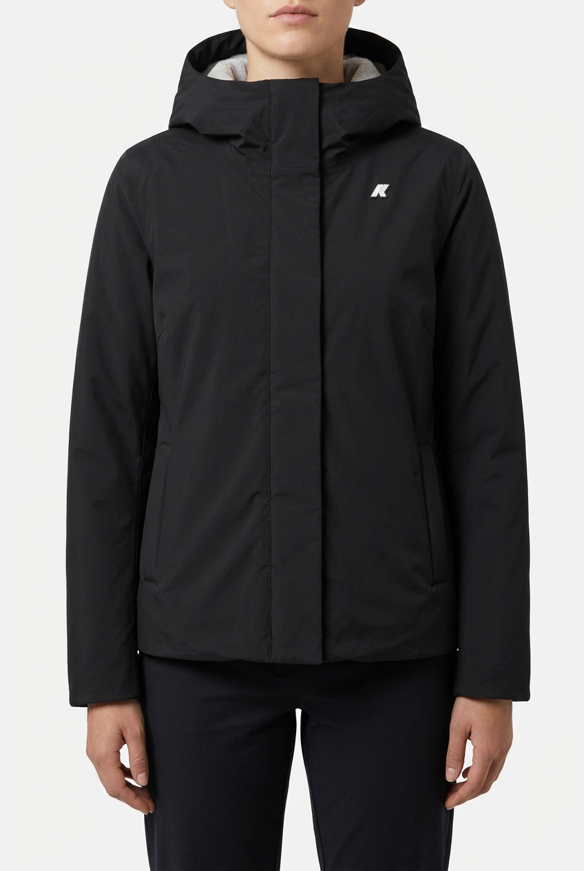 K-Way Lil Twill – Modella viso tagliato