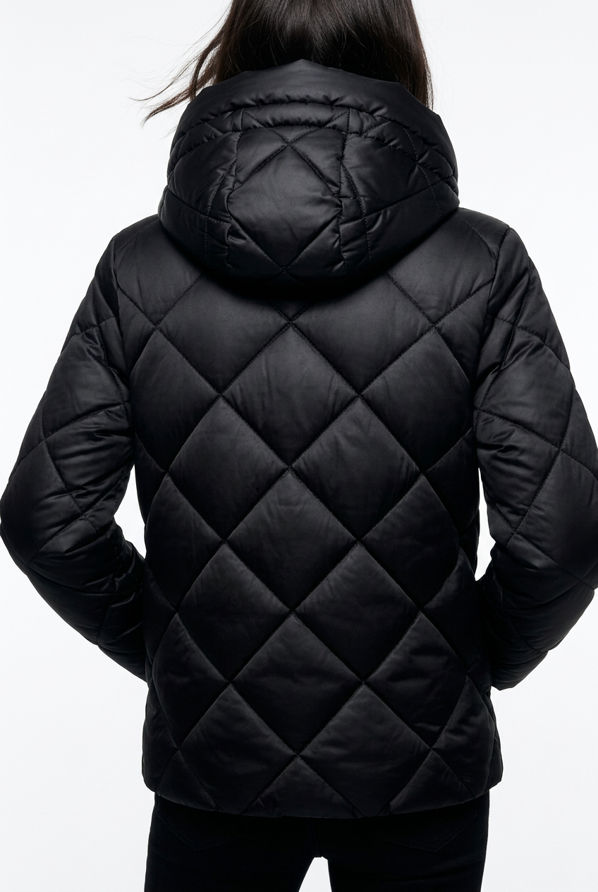 Violanti Giacca Nero - Retro colore e lucidità uniformi